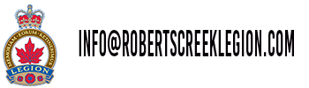 Roberts Creek Legion #219 Events Booking  Site